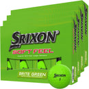 Srixon Soft Feel Golf Balls - Brite Green - 4 Dozen Pack