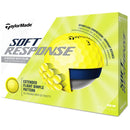 TaylorMade Soft Response Yellow Golf Balls - 12 Pack