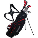 Spalding Tour 2 10-Piece Stand Bag Package Set - Steel