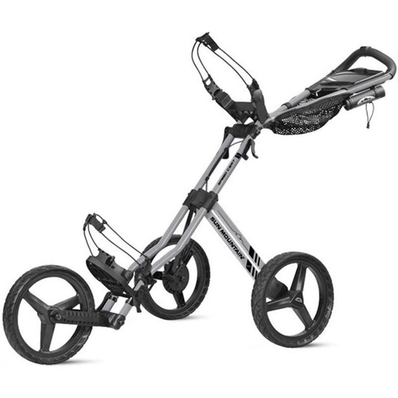 Sun Mountain SpeedCart GX 3-Wheel Push Trolley - Silver