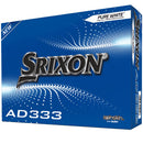 Srixon AD333 Golf Balls - Pure White - 12 Pack