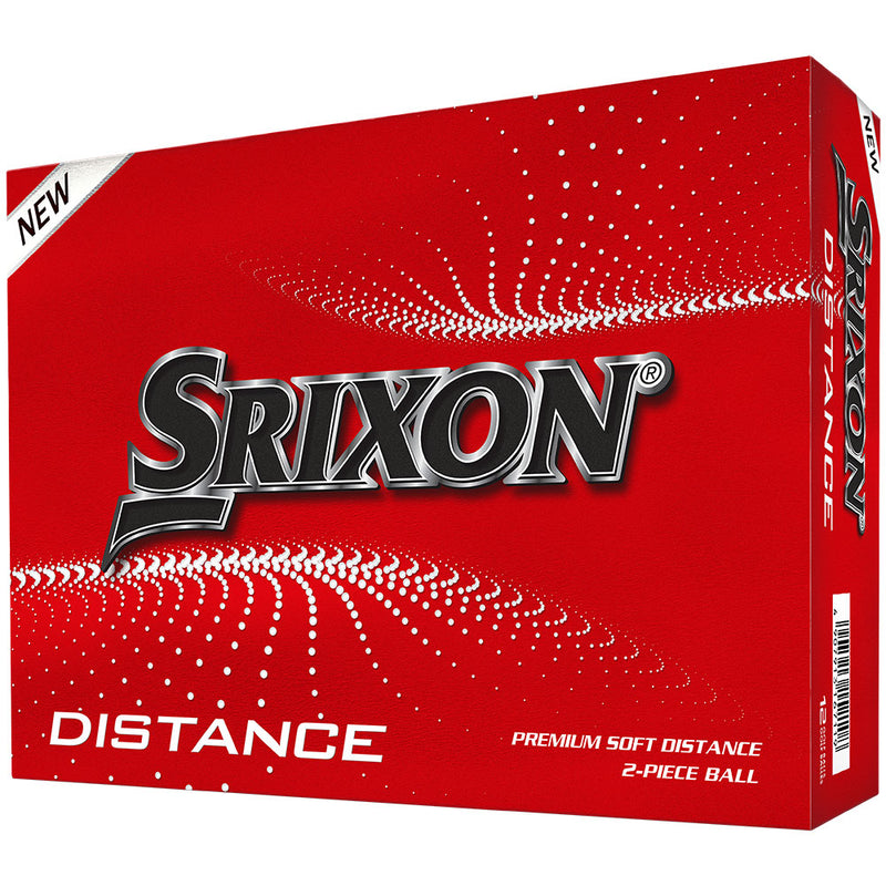 Srixon Distance Golf Balls - White - 12 Pack