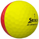Srixon Q-Star Divide Golf Balls - Yellow/Red - 12 Pack