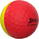 Srixon Q-Star Divide Golf Balls - Yellow/Red - 12 Pack