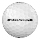 Srixon Q-Star Tour 4 Golf Balls - Pure White - 12 Pack