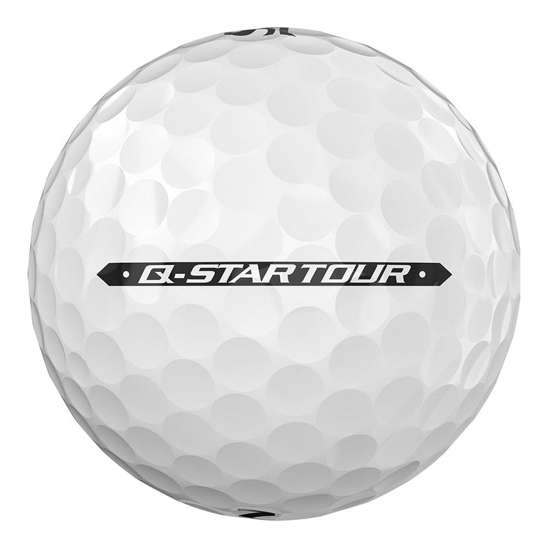 Srixon Q-Star Tour 4 Golf Balls - Pure White - Double Dozen