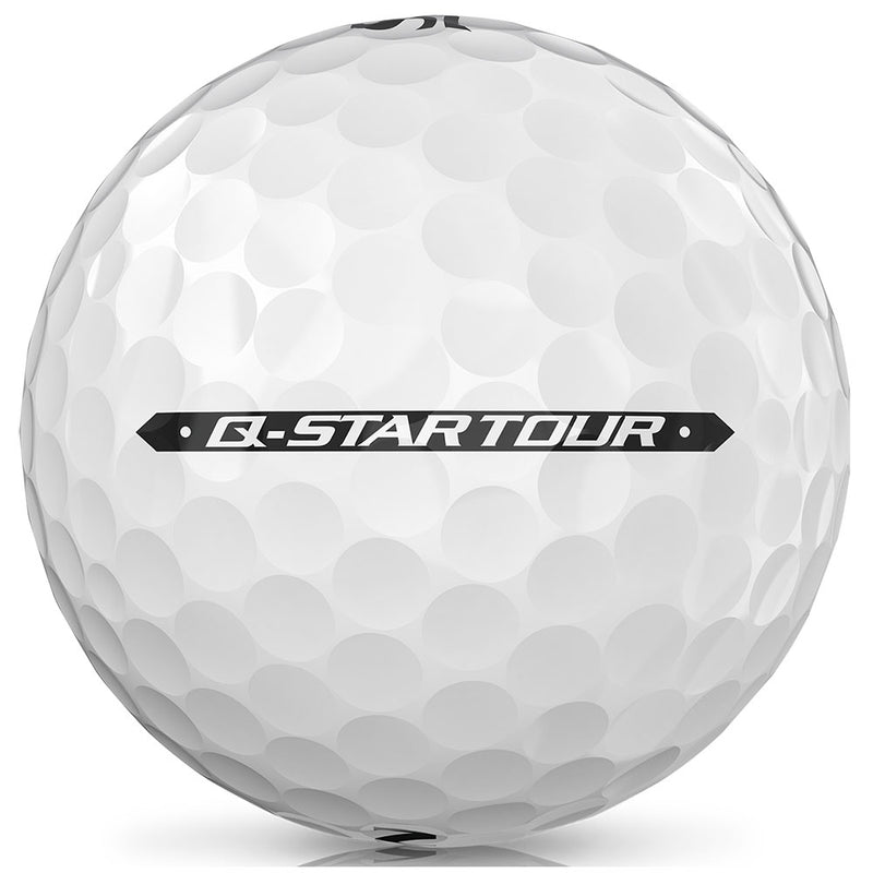 Srixon Q-Star Tour 4 Golf Balls - Pure White - Double Dozen