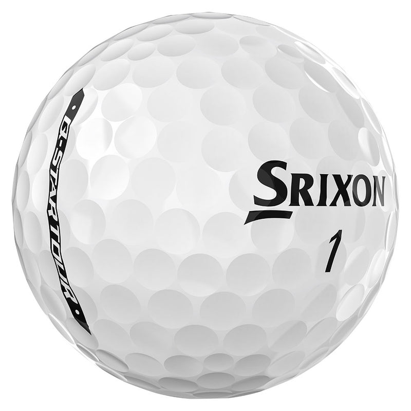 Srixon Q-Star Tour 4 Golf Balls - Pure White - Double Dozen