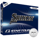 Srixon Q-Star Tour 4 Golf Balls - Pure White - 12 Pack