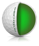 Srixon Soft Feel Golf Balls - Soft White - Double Dozen