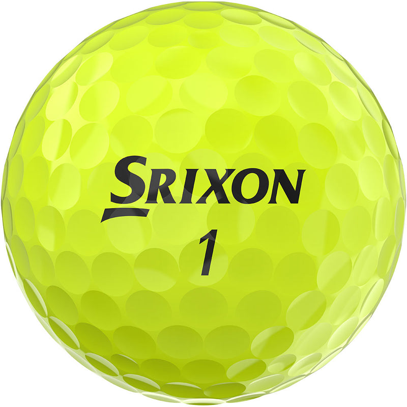 Srixon Soft Feel Golf Balls - Yellow -12 Pack