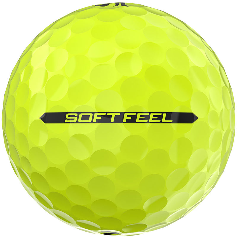 Srixon Soft Feel Golf Balls - Tour Yellow - 12 Pack