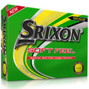 Srixon Soft Feel Golf Balls - Tour Yellow - 12 Pack
