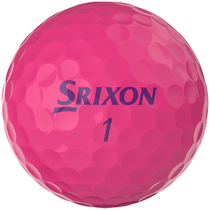 Srixon Soft Feel Lady Golf Balls - Passion Pink - 12 Pack