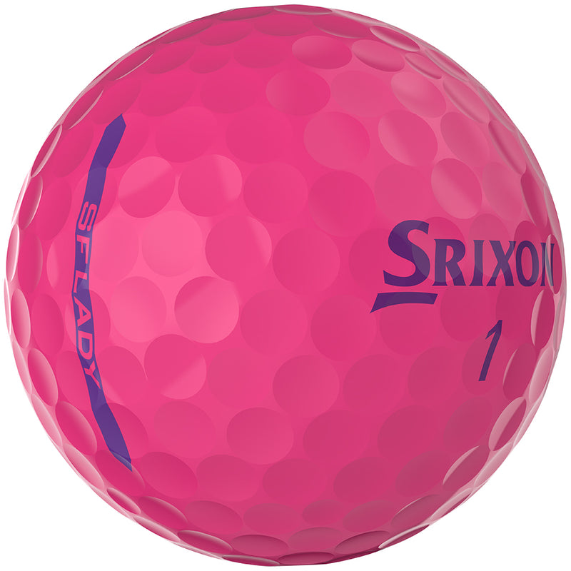 Srixon Soft Feel Lady Golf Balls - Passion Pink - 12 Pack