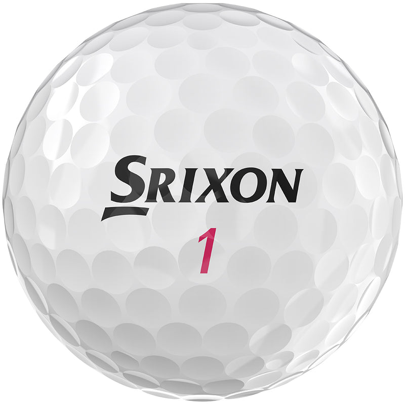 Srixon Soft Feel Lady Golf Balls - Soft White - 12 Pack