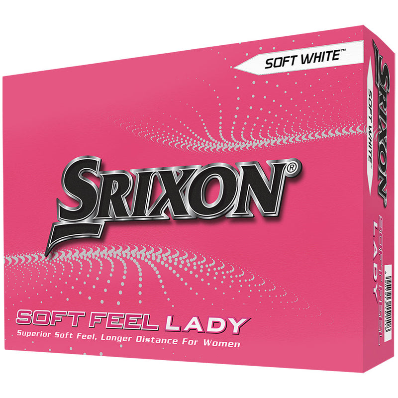 Srixon Soft Feel Lady Golf Balls - Soft White - 4 For 3 Dozen