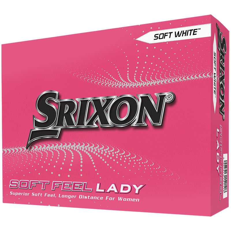 Srixon Soft Feel Lady Golf Balls - Soft White - 12 Pack