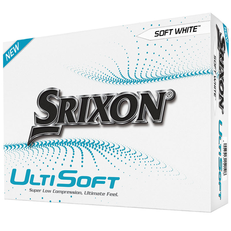 Srixon Ultisoft 4 Golf Balls - White - Double Dozen