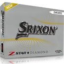 Srixon Z-Star Diamond Golf Balls - Pure White - Double Dozen