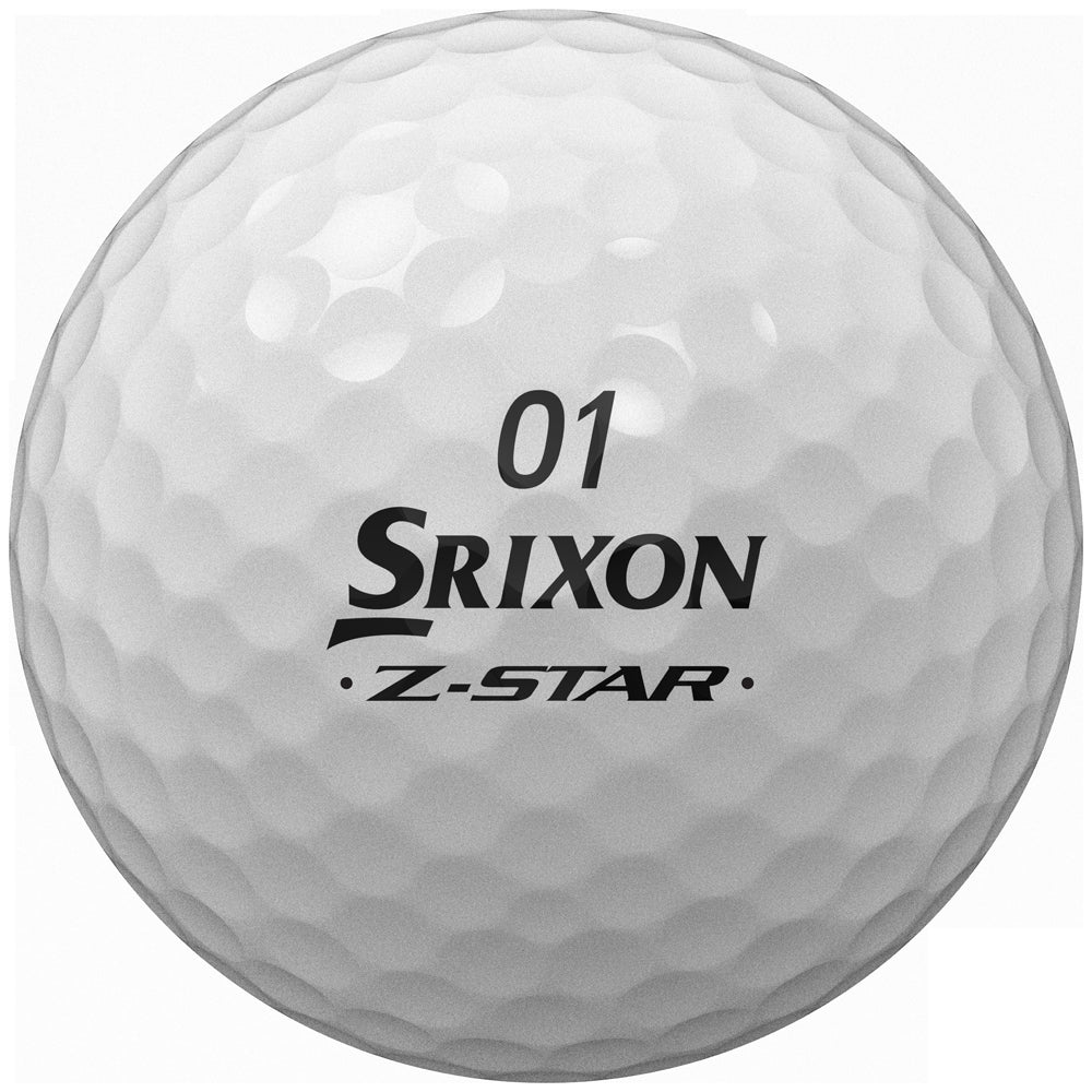 Srixon Z-Star Divide Balls, White/Yellow | Affordable Golf