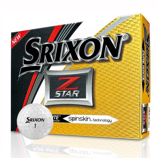 Srixon Z Star Golf Balls - White - 12