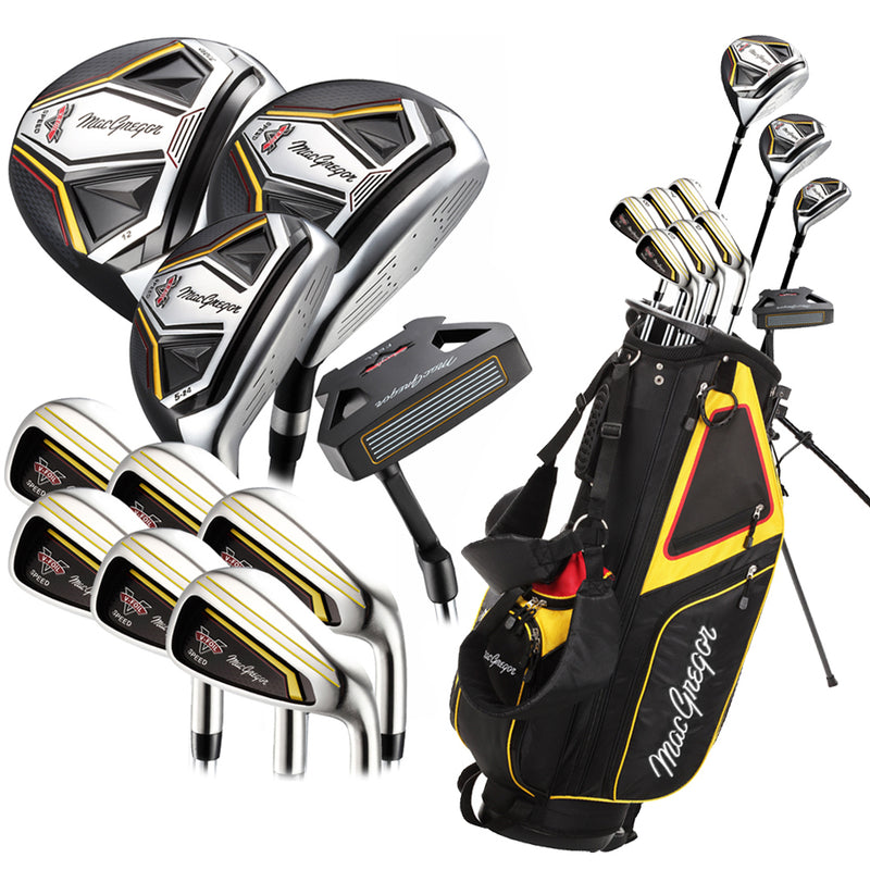 メンズゴルフクラブセット　【MacGregor】【FOURTEEN】YONEX★ MacGregor V-Foil Speed 11-Piece Stand Bag Package Set - Steel