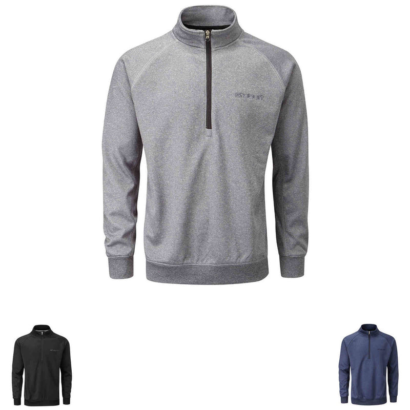 Stuburt Essentials Zip Neck Golf Sweater