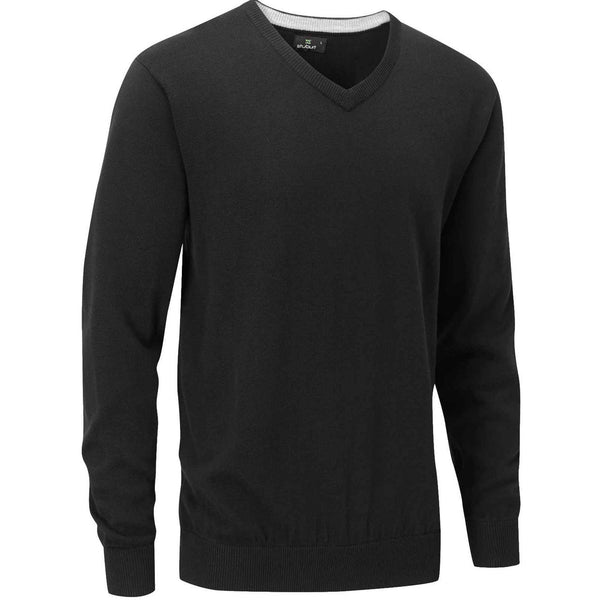 Stuburt Urban V Neck Golf Sweater - Black
