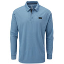 Stuburt Active Long Sleeve Polo Shirt - Denim Blue