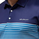 Stuburt Highland Polo Shirt - Midnight/Vintage Blue