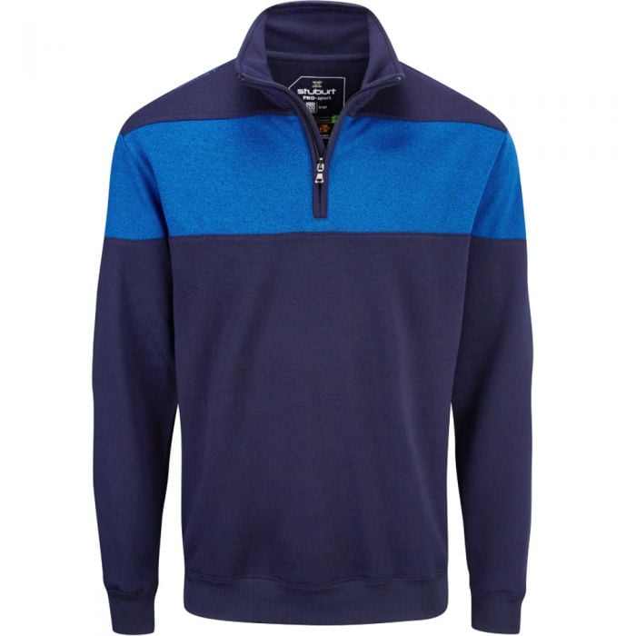 Stuburt Evolve Performance 1/4 Zip Sweater - Midnight