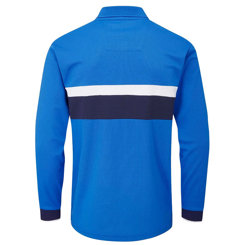 Stuburt Motion Long Sleeve Polo Shirt - Royal
