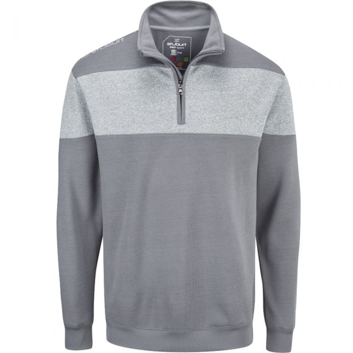 Stuburt Evolve Performance 1/4 Zip Sweater - Storm