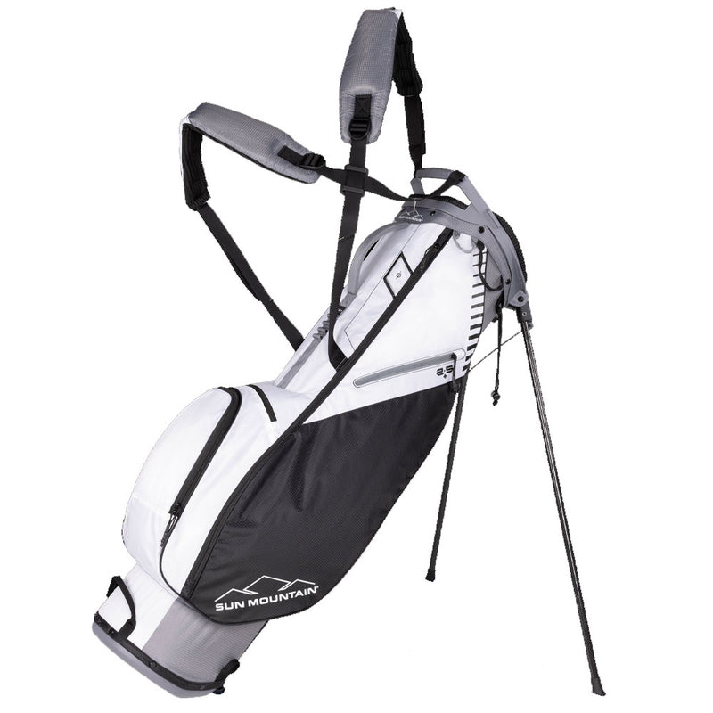 Sun Mountain 2.5+ Stand Bag - Nickel/White/Black