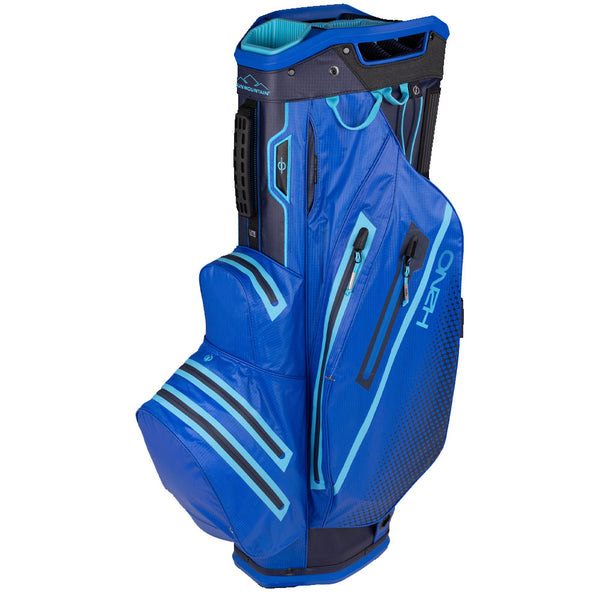 Sun Mountain H2NO Lite Waterproof Cart Bag - Navy/Blue/Ocean