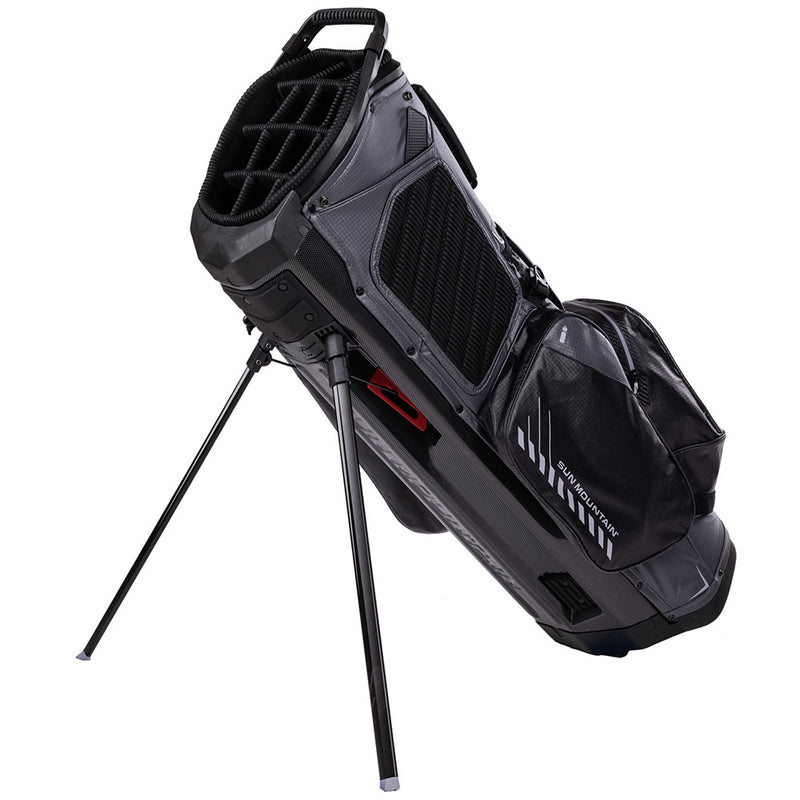 Sun Mountain H2NO Sport Fast Waterproof Stand Bag - Black/Gunmetal