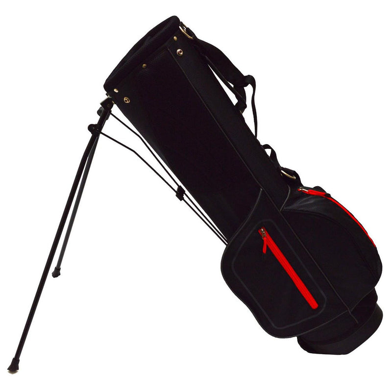 Powerbilt TPX Sunday Golf Stand Bag - Black/Red
