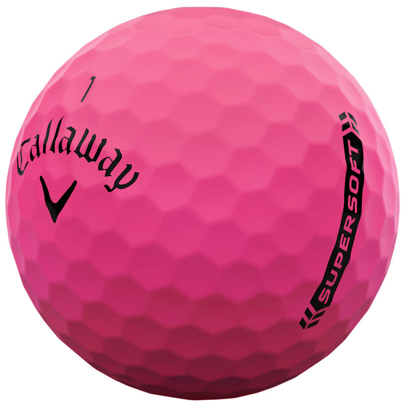 Callaway Supersoft Golf Balls - Pink 12 - Pack