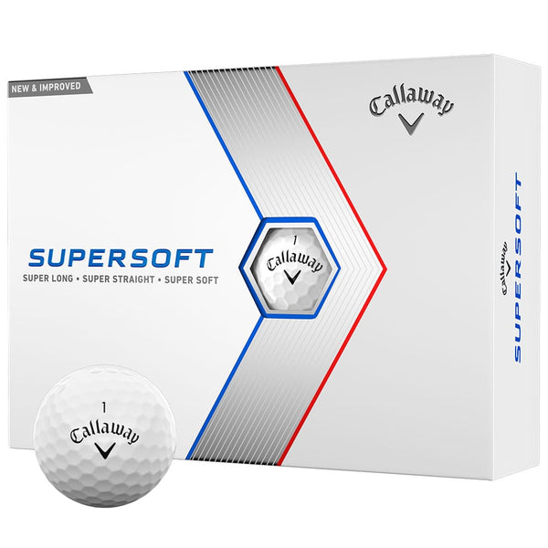 Callaway Supersoft Golf Balls - White 12 - Pack