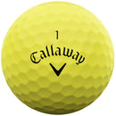 Callaway Supersoft Golf Balls - Yellow - 12 Pack