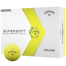 Callaway Supersoft Golf Balls - Yellow - 12 Pack