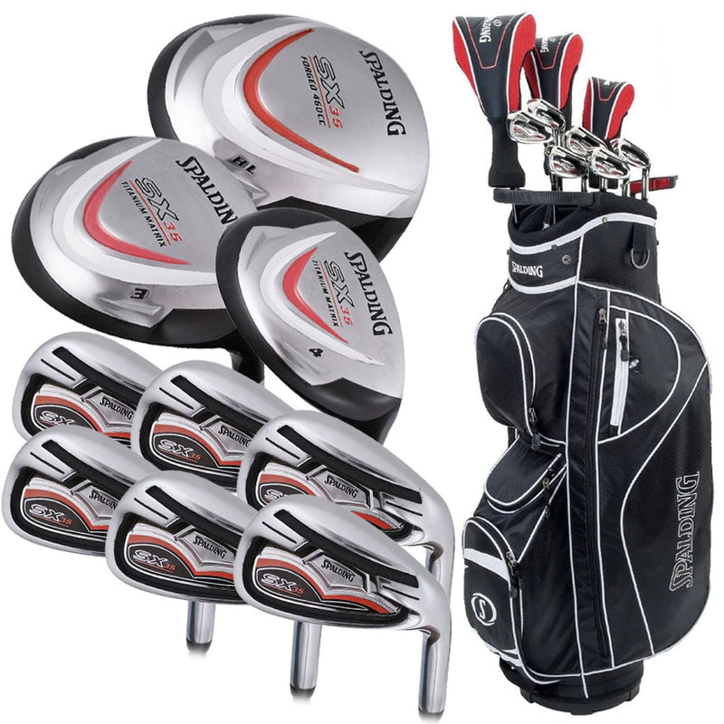 Spalding SX35 11-Piece Package Set - Steel +1"