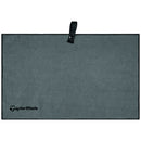 TaylorMade microfiber golf cart towel Grey