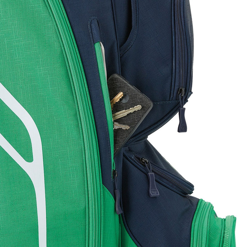 TaylorMade Cart Lite Cart Bag - Green Navy