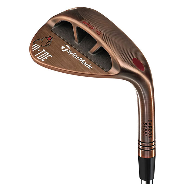 TaylorMade Hi-Toe Big Foot Aged Copper Golf Wedge - Steel