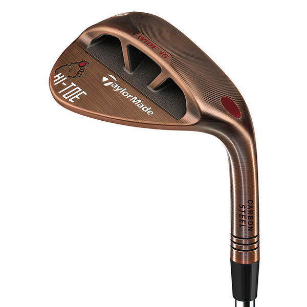 TaylorMade Hi-Toe Big Foot Aged Copper Golf Wedge - Graphite