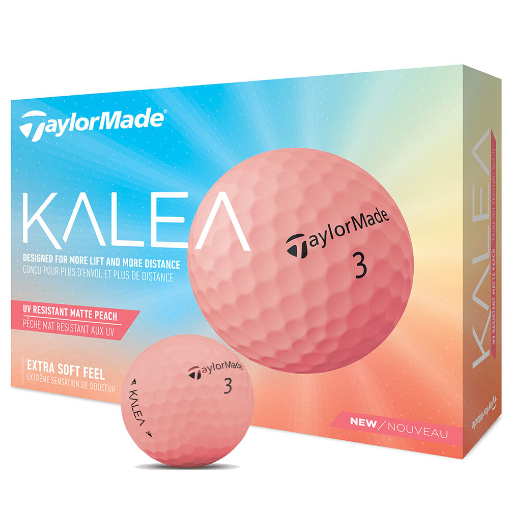 TaylorMade Kalea Golf Ball Matt Peach