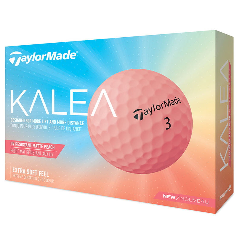 TaylorMade Kalea Golf Ball - Matt Peach