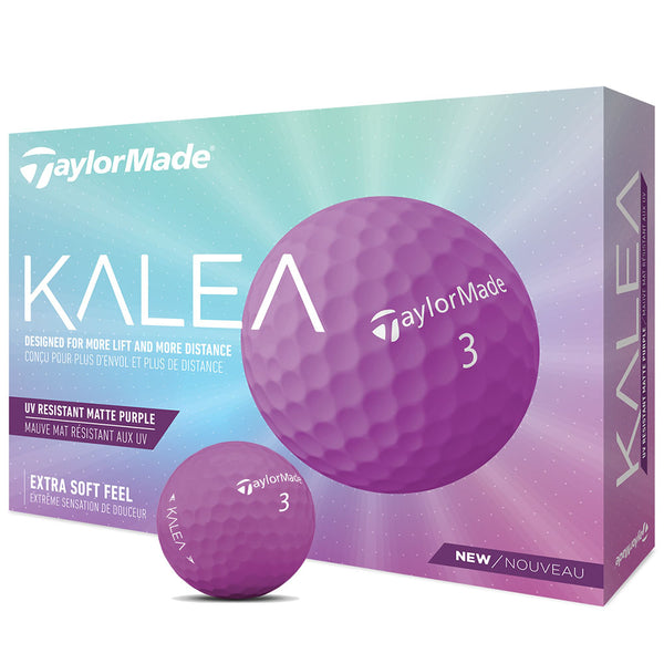 TaylorMade Kalea Golf Ball - Matt Purple